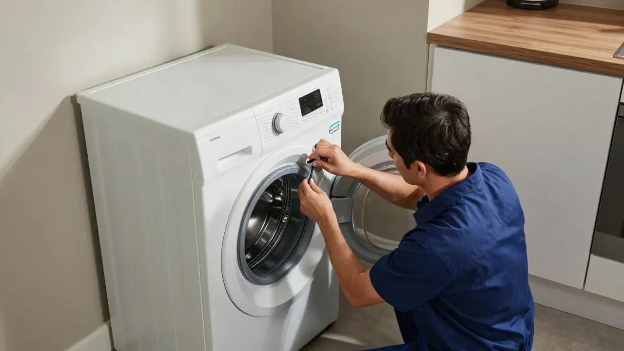 Why does my washer make a loud noise during the spin cycle?: washing machine repair noise